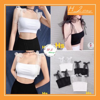 Áo 2 Dây  ❤️️𝐹𝑅𝐸𝐸 𝑆𝐻𝐼𝑃❤️️Áo Quai Dây Von Vai Nữ Tính