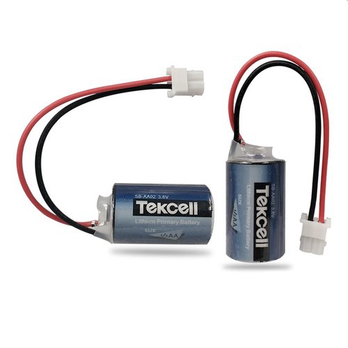 Pin nuôi nguồn Tekcell SB-AA02 3.6V size 1/2AA kèm giắc cắm