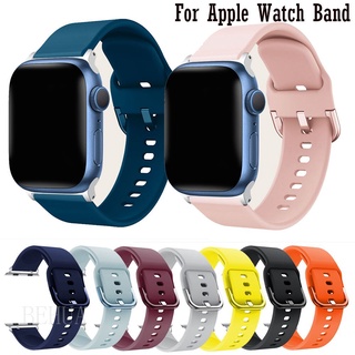 Dây đeo silicon thích hợp cho đồng hồ Apple Watch Series 7 6 5 4 3 2 1 41MM 45MM 42MM 38MM 7 6 5 4 3 40mm 44mm
