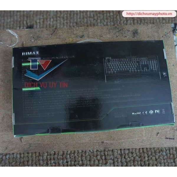 Bàn phím cơ led chơi games RIMAX chất lượng
