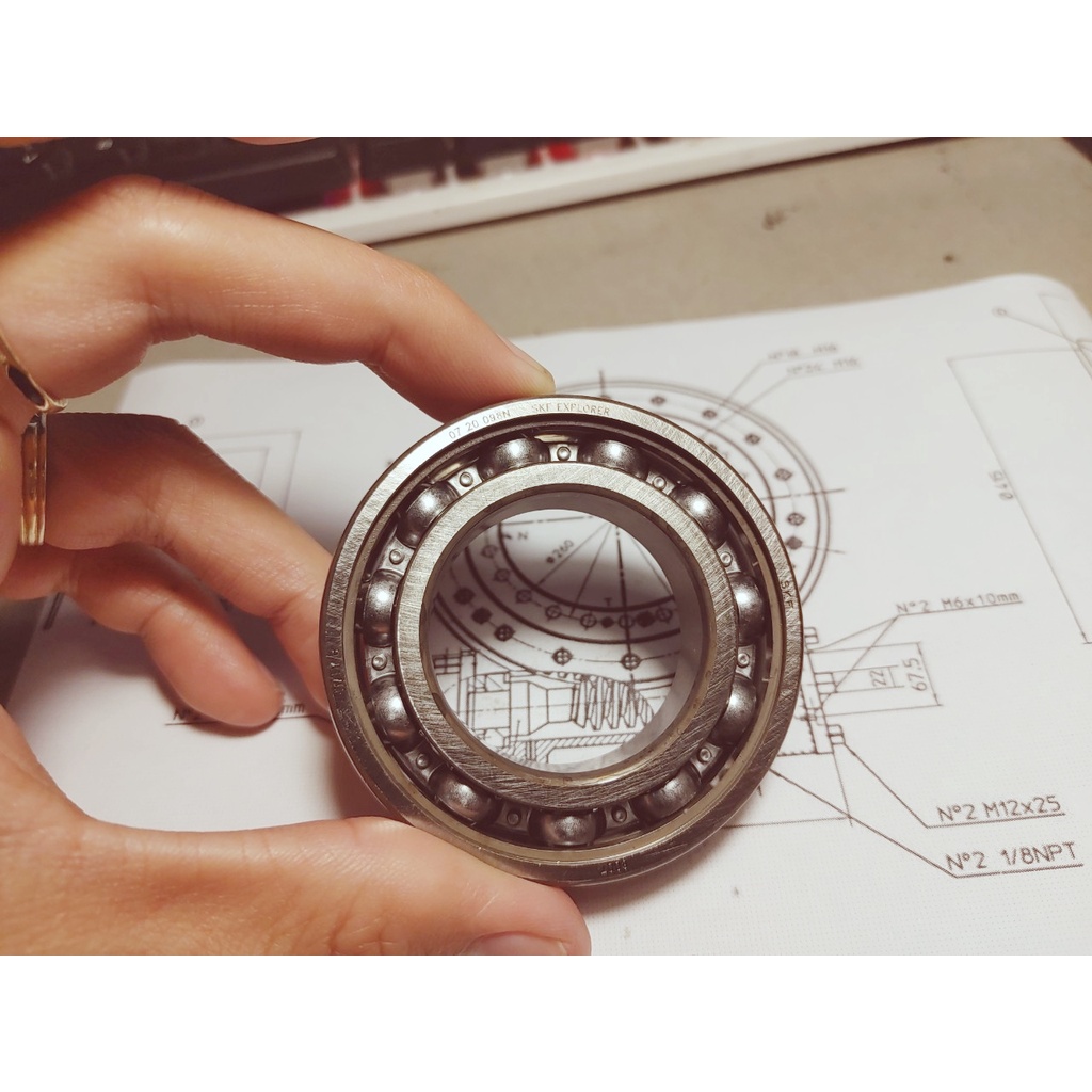 Bạc đạn SKF Explorer chính hãng dành cho bụng máy Yamaha Exciter, Mx King