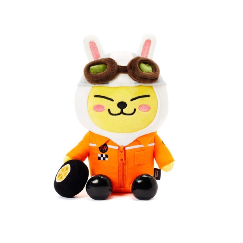 Gấu bông rian đào thỏ tay đua xe chiến thắng chính hãng