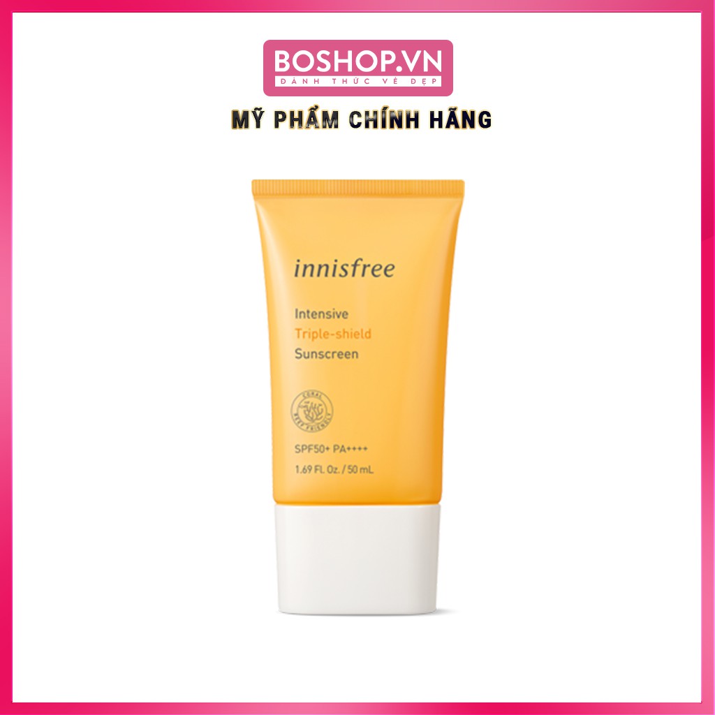 Chống Nắng Innisfree Intensive Triple Shield Sunscreen 50ml