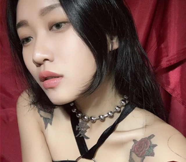 Dây chuyền ball chain inox nam nữ bi tròn 12Ly