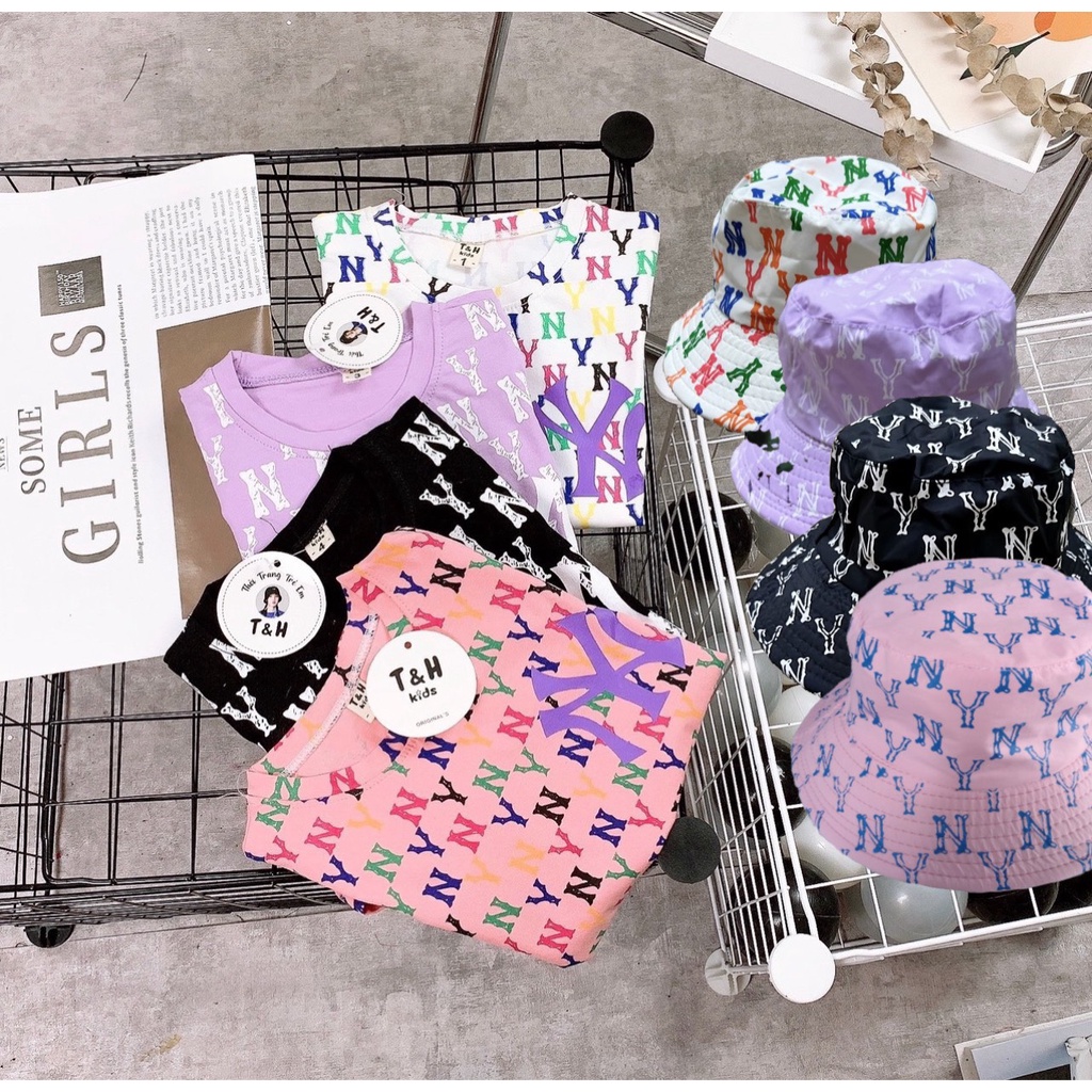 Váy NY kèm mũ cao cấp bé gái