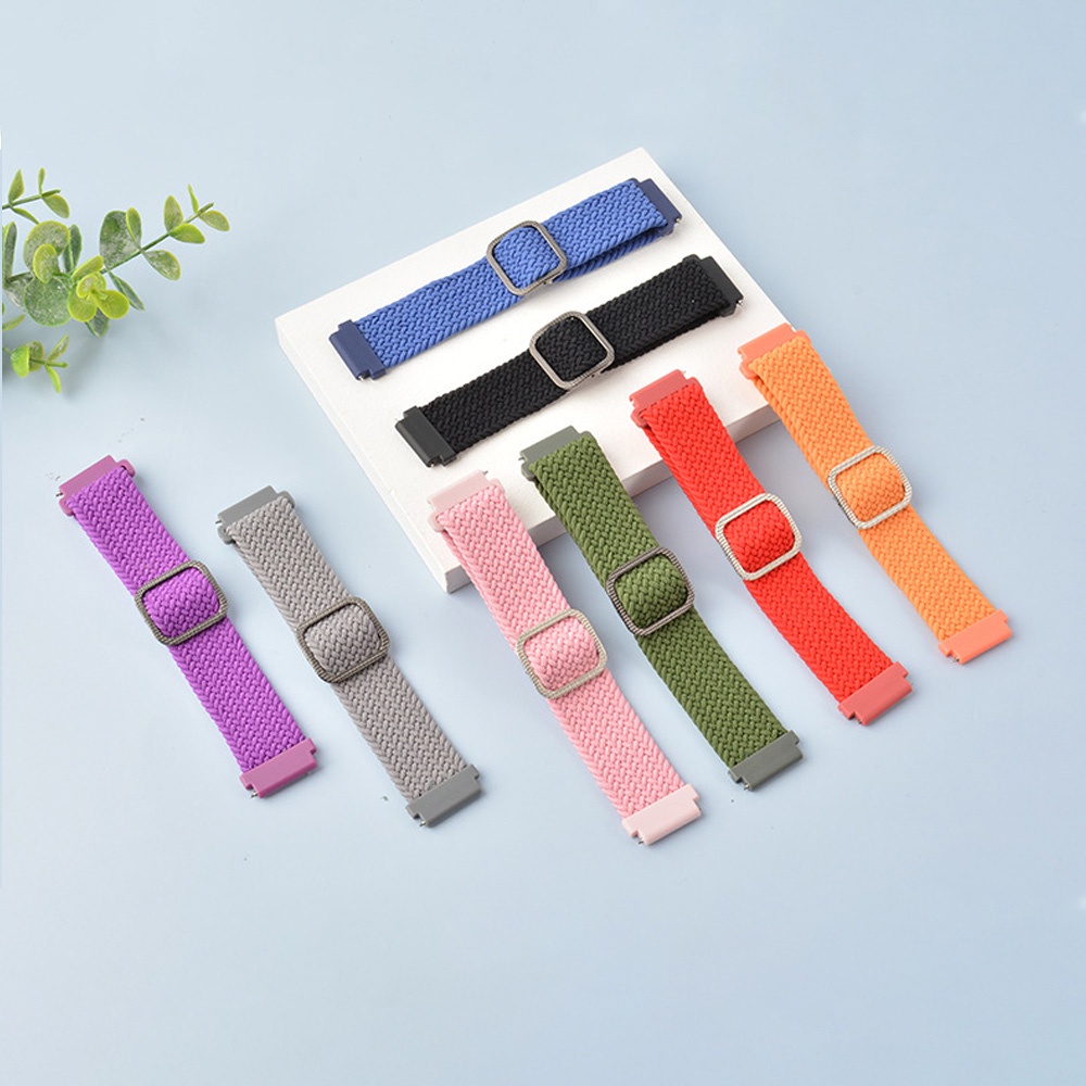 Dây Đeo Nylon 22mm Cho Đồng Hồ Thông Minh Huami Amazfit GTR 4 3 2 Pro 47mm Pace Stratos