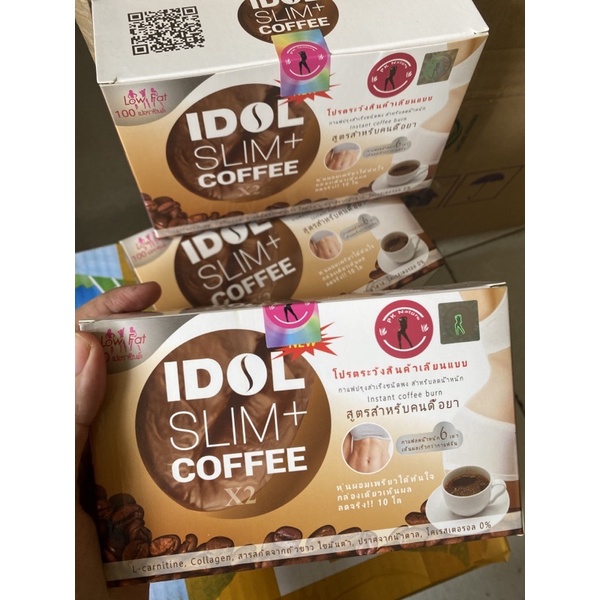 Cà phê giảm cân Idol Slim+ Coffee X2 giảm mạnh từ 1-3kg Chính hãng Thái Lan