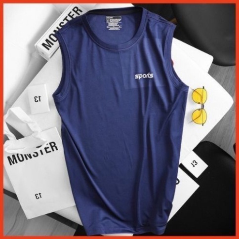 Áo Thun Thể Thao Nam,Áo Thun Ba Lỗ Nam Tập GYM Chất Thun Lạnh Mèm Mịn Thấm Hút Mồ Hôi - Petals_store
