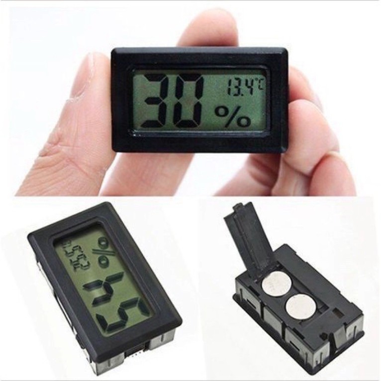 Đồng hồ đo nhiệt độ - đồng hồ đo độ ẩm trong phòng mini chính xác cao
