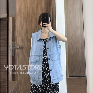 Áo khoác jeans gile - KJ58