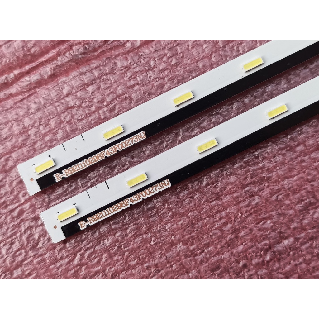 THANH LED TIVI SONY 43X7500E 43X8000E HÀNG MỚI 100% BỘ 2 THANH MỖI THANH 32 BÓNG MỖI BÓNG 6V DÀI 46,2cm NLAW20450
