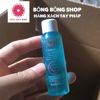 (Mini 20ml) Gel rửa mặt Avène Cleanance cho da mụn size dùng thử
