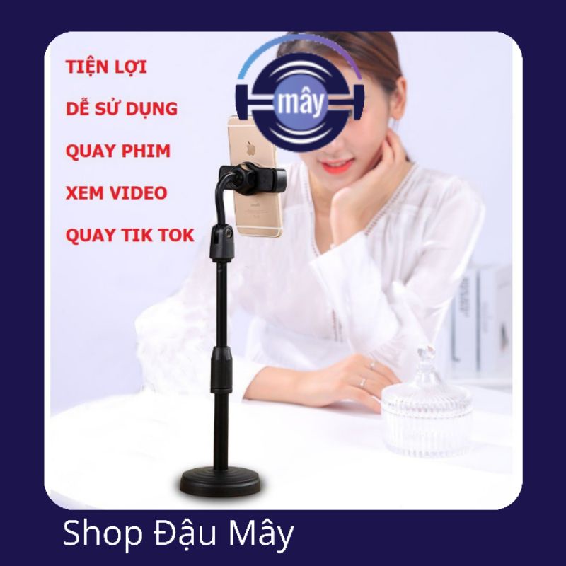 Giá Đỡ Điện Thoại livestream xem video Ổn Định Xoay 360 Độ dùng để Quay Phim Ghi Hình Đa Dụng