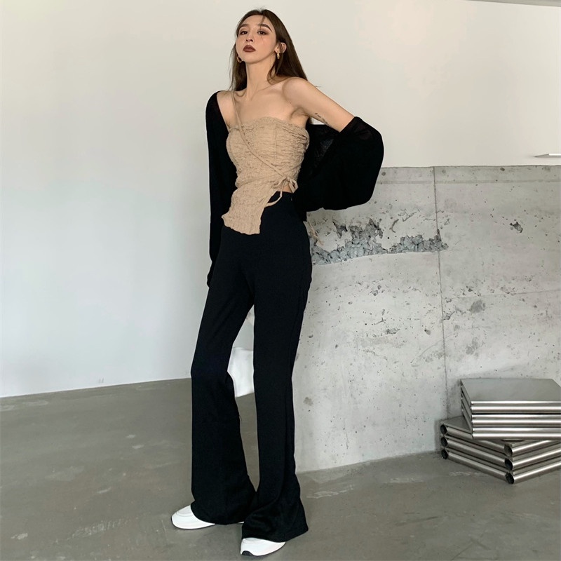 Áo Ống Đan Len Thời Trang Mùa Hè Quyến Rũ Dễ Phối Đồ Cho Nữ