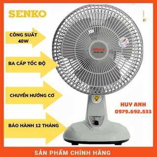 [Hỏa tốc 2H] Quạt bàn senko B102/ Quạt để bàn văn phòng mini B102- cánh 20cm