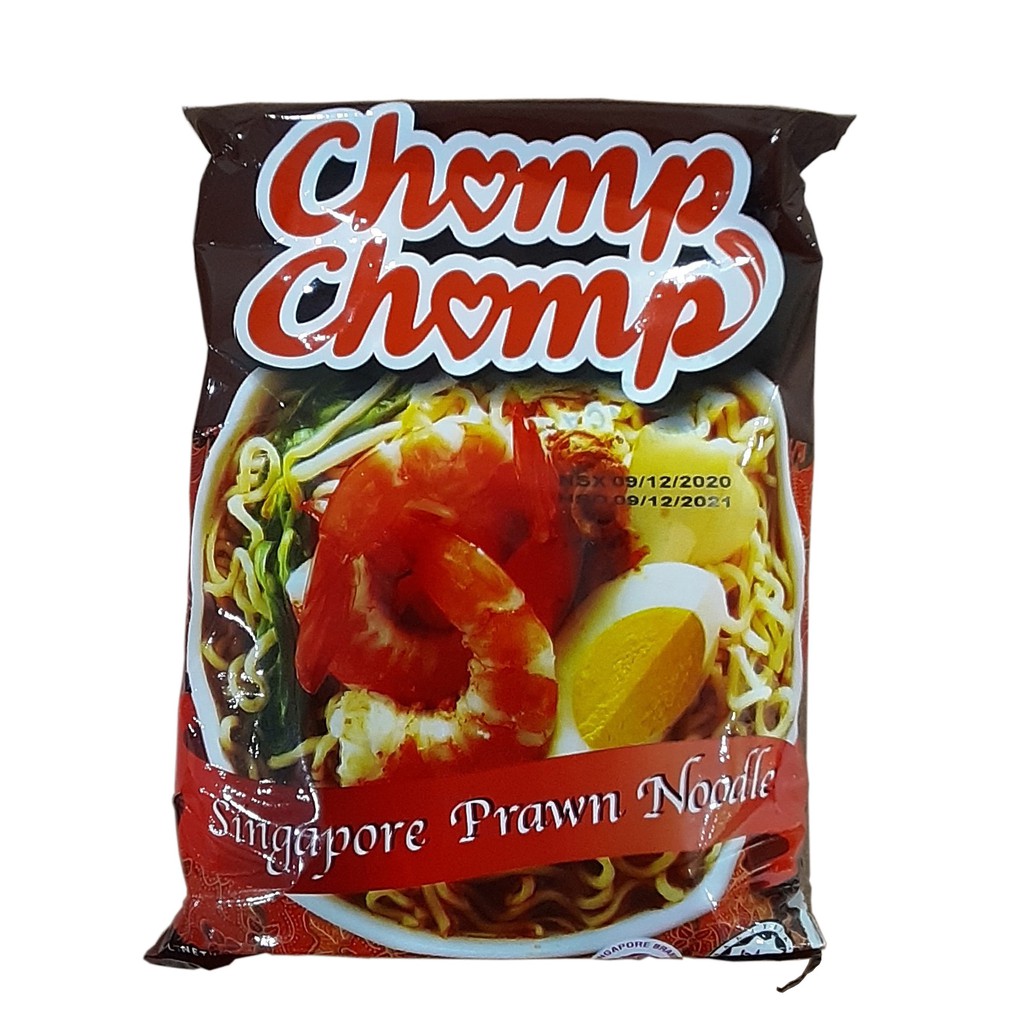 Mì Chomp Chomp vị Tôm kiểu Singapore - Gói 85 gram- Sản phẩm nhập khẩu 100%