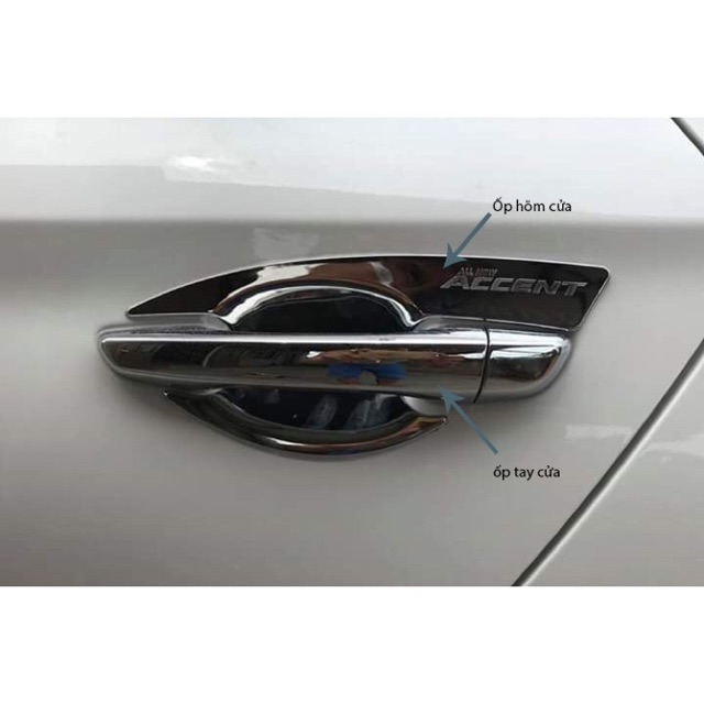 Ốp tay và ốp hõm cửa acent 19