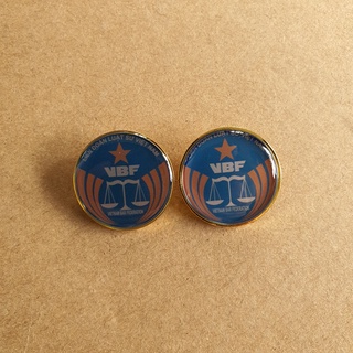 Huy hiệu cài áo, in logo - kim loại 25mm