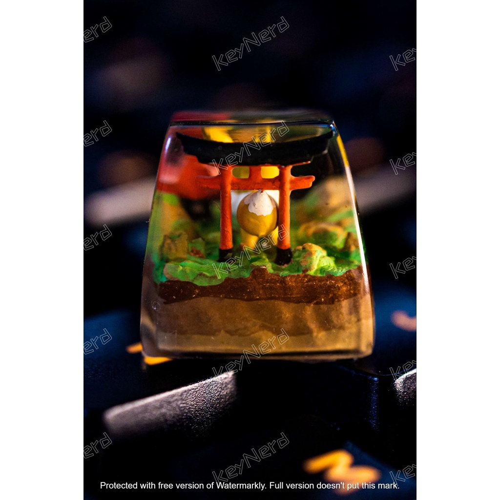 Keycap resin pokemon - nút bàn phím cơ - artisan