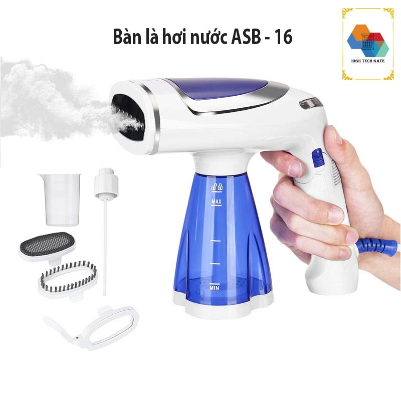 Bàn Là Hơi Nước Asb16 Phiên Bản Đa Năng 4 In 1, Công Suất Mạnh Mẽ 1600w, 3 Cấp Độ Phun Đáp Ứng Đa Dạng Vải, Chính Hãng
