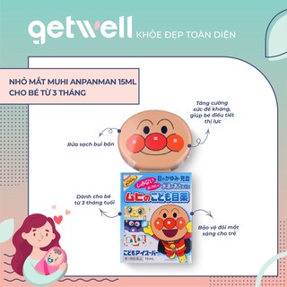 NHỎ MẮT MUHI ANPANMAN 15ML CHO BÉ 3M+