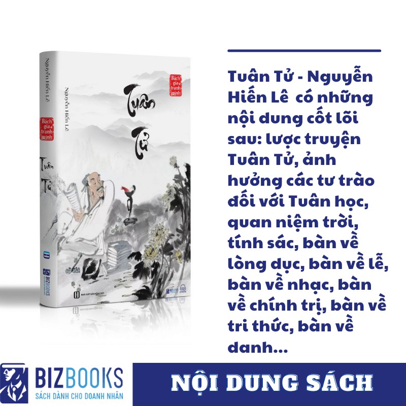 Sách Tuân Tử - Nguyễn Hiến Lê - Tuyển Tập Bách Gia Tranh Minh