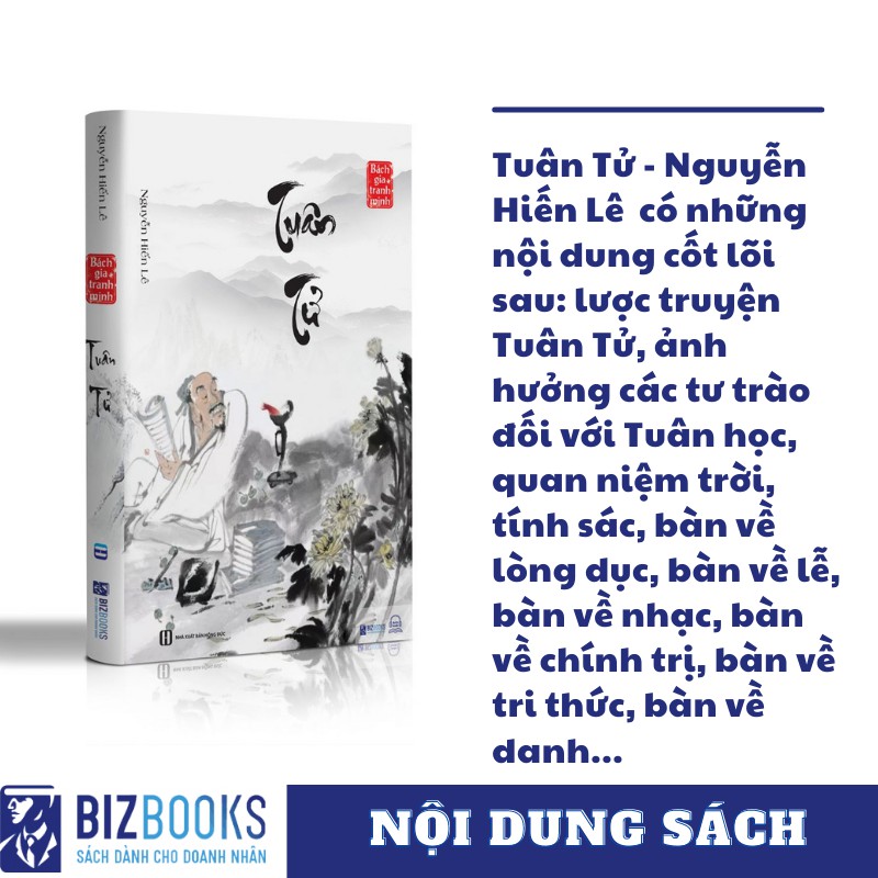  Sách - Tuân Tử - Nguyễn Hiến Lê (Tuyển Tập Bách Gia Tranh Minh)