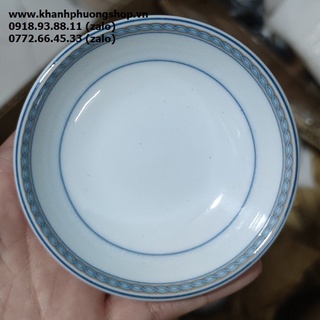 chén đựng nước chấm sứ Minh Long - chén đựng nước chấm sứ