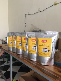 1kg cà phê nguyên chất rang mộc (100% robusta & arabica)