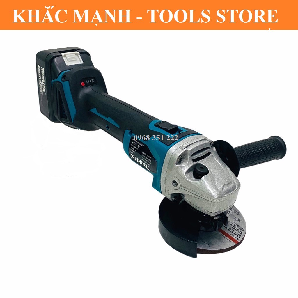 MÁY MÀI PIN MAKITA CAM KẾT HÀNG LOẠI 1, ĐỘNG CƠ KHÔNG CHỔI THAN