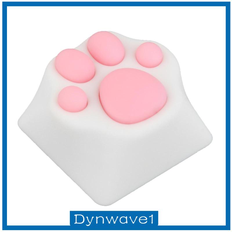 [DYNWAVE1] Custom Gaming Keycaps Machinery Keyboard keycaps Cat paw Shape ABS Base for ESC Key, Cat Claw for Cute Keyboard