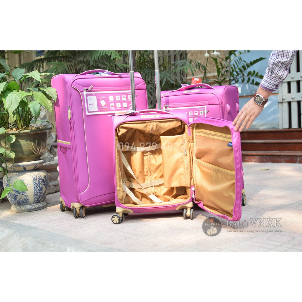 Vali vải VERAGE hồng-sz20