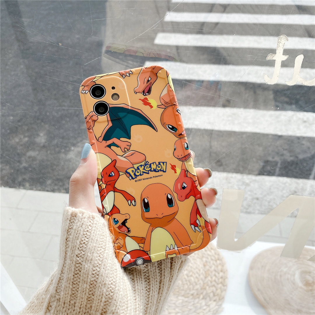 Ốp điện thoại nhựa mềm họa tiết hoạt hình Pokemon cho iPhone12 mini 11 PRO MAX 7/8plus SE2020 X/XS XR XSMAX | BigBuy360 - bigbuy360.vn