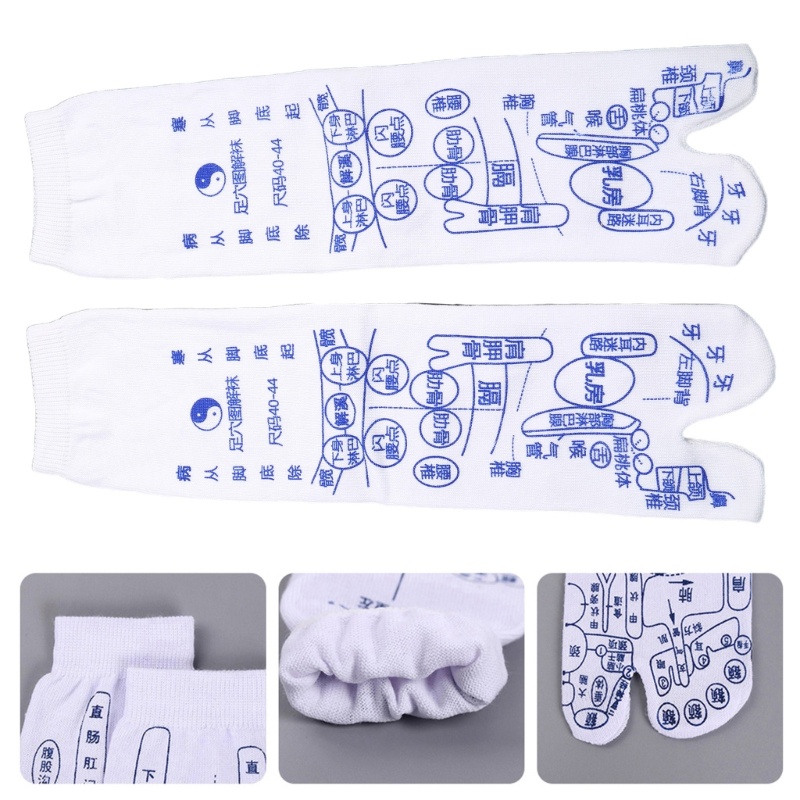 Xiangbao Vớ Châm Cứu Bấm Huyệt Mát Xa Chân Cho Unisex