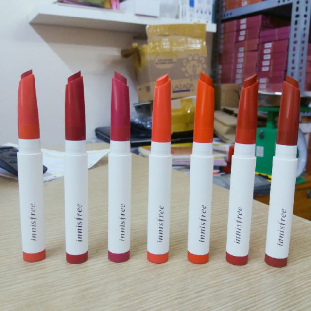 (SALE) Son Tint Lì Nhẹ Nhàng "Ôm Trọn" Đôi Môi Innisfree Vivid Slimfit Tint | BigBuy360 - bigbuy360.vn