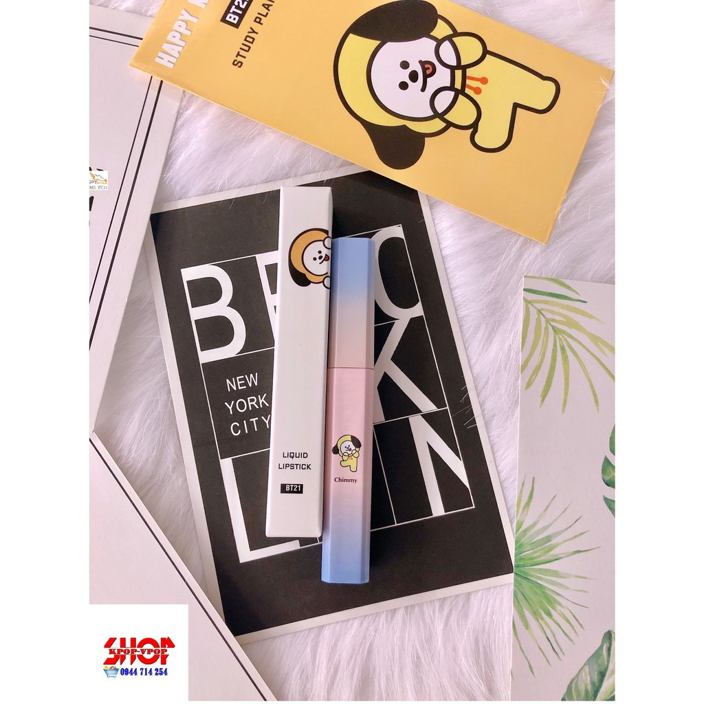 [Miễn ship] Combo gối BT21 35X40CM+Son BT21 handmade chỉ 119k