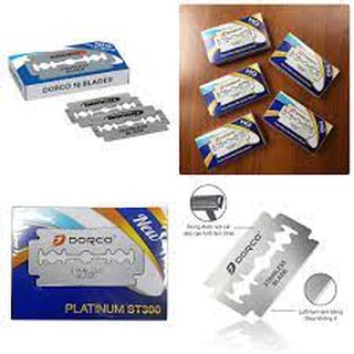Hộp 10 lưỡi dao cạo râu dorco hàn