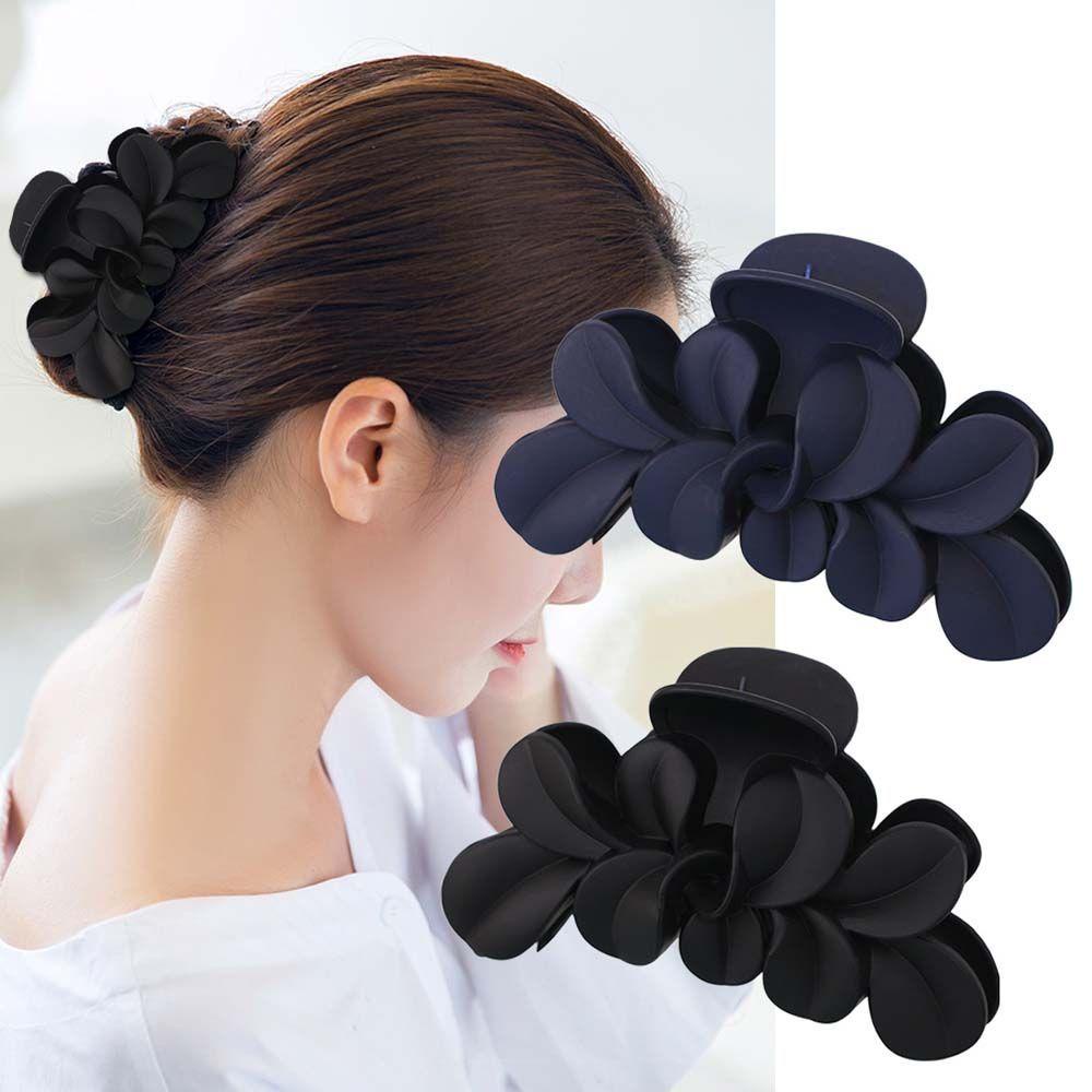 Kẹp Tóc Nhựa Nhám Thời Trang Cho Nữ