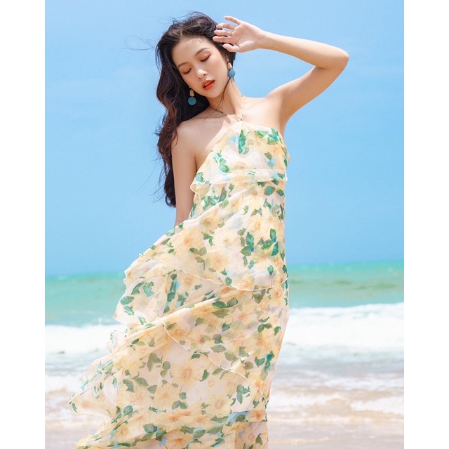 Floral maxi hoa