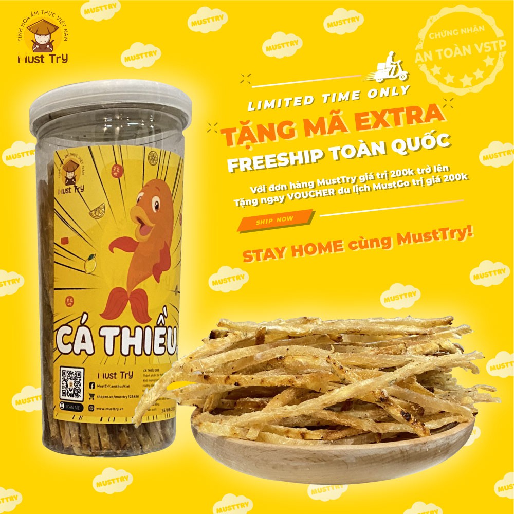 Cá Thiều Que Đặc Sản 200g/hộp - Must TrY Tinh Hoa Ẩm Thực Đà Nẵng | BigBuy360 - bigbuy360.vn