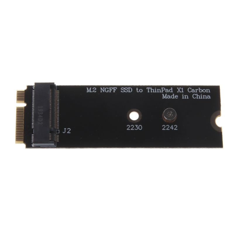 H.S.V✺M.2 NGFF SSD to for Le-novo ThinkPad X1 Carbon 20+6pin SSD Adapter Board Card