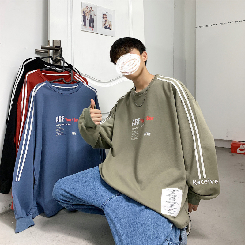 Áo nỉ tay dài thời trang dành cho nam | BigBuy360 - bigbuy360.vn