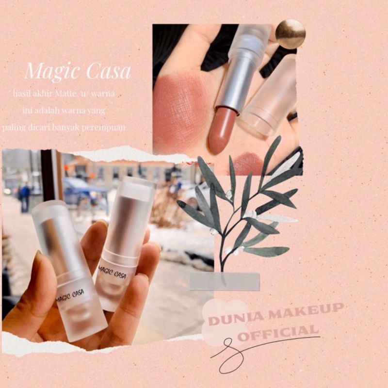 Son thỏi lì mềm mịn môi magic casa nội địa trung | BigBuy360 - bigbuy360.vn