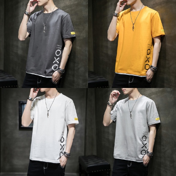 Áo cộc tay nam, áo phông nam tay ngắn cổ tròn Unisex chất thun cotton co giãn 4 chiều mềm mại