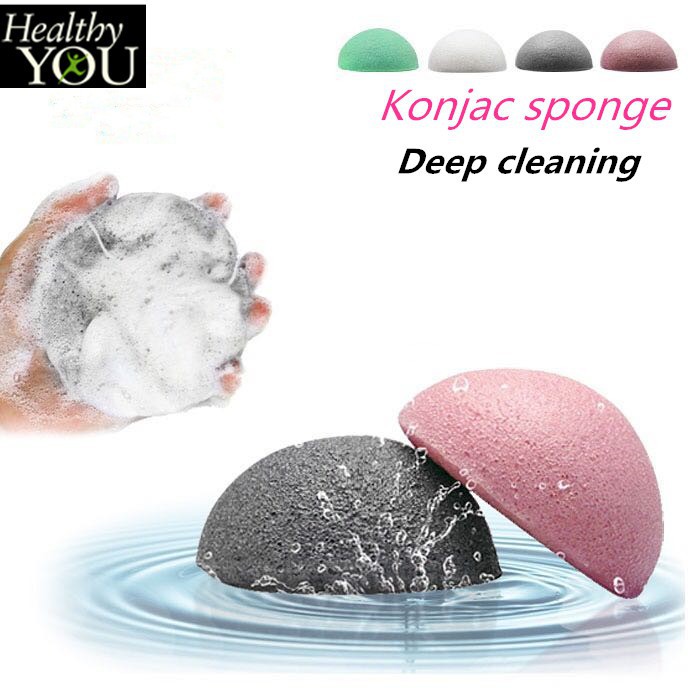 Bông rửa mặt làm trắng da Konjac | BigBuy360 - bigbuy360.vn