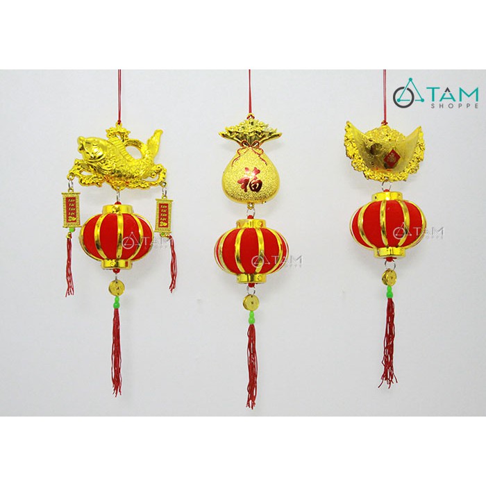 Dây treo tết đèn lồng số 35 (40cm)
