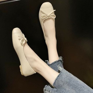 Giày bệt da mềm êm búp bê nữ kiểu dáng basic dễ thương