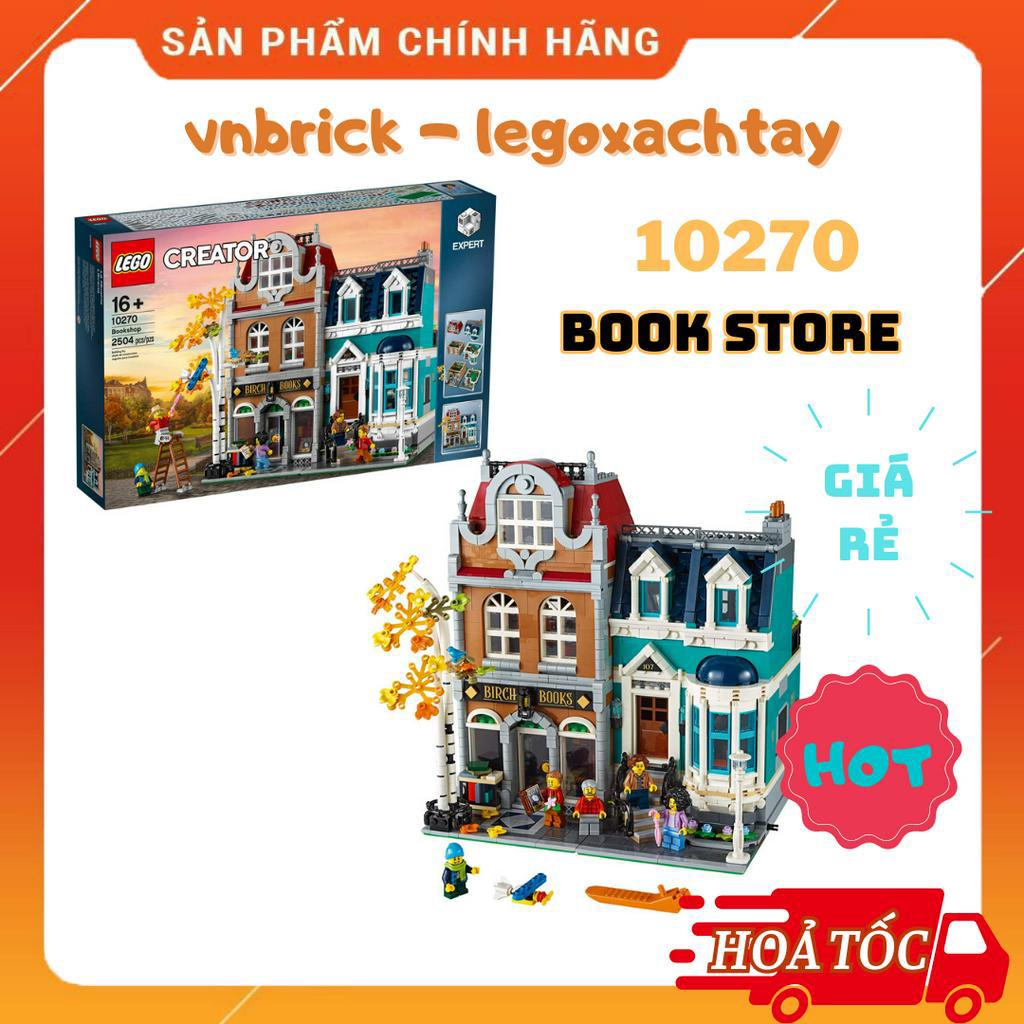 LEGO Creator Expert 10270 Bookshop Cửa Hàng Sách