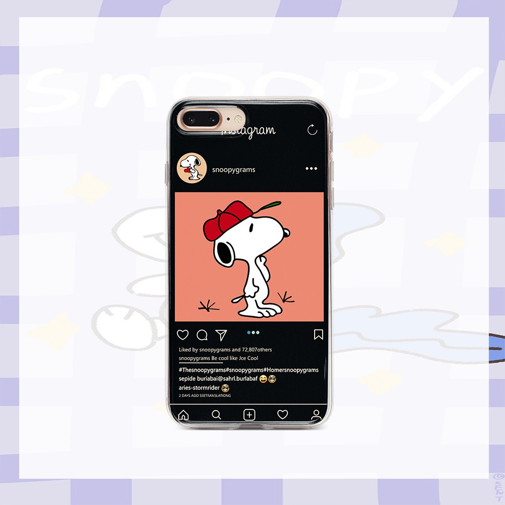 Ốp điện thoại mềm in hình Snoopy SC33A cho Samsung Galaxy Note 10 Pro Note 10 lite Note 10 10+ Note 9 Note 8 7 5 4 3