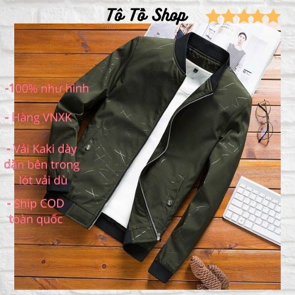Áo Khoác Kaki Nam ❤️FREESHIP❤️ Áo Khoác Nam Chất Liệu Kaki Dày Dặn 2 Lớp Thời Trang 4 Mùa Hàng VNXK Tô Tồ Shop - AKKKN10 | BigBuy360 - bigbuy360.vn